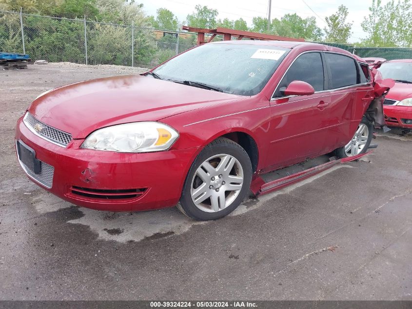 2013 Chevrolet Impala Lt VIN: 2G1WG5E38D1196603 Lot: 39324224