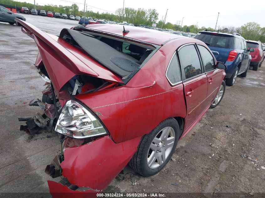 2013 Chevrolet Impala Lt VIN: 2G1WG5E38D1196603 Lot: 39324224