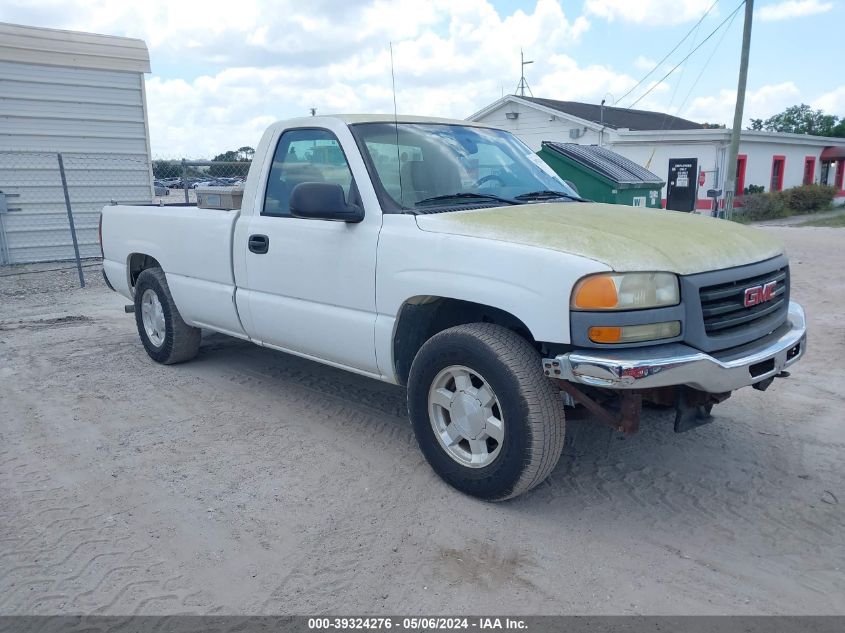 1GTEC14X35Z161276 | 2005 GMC SIERRA 1500