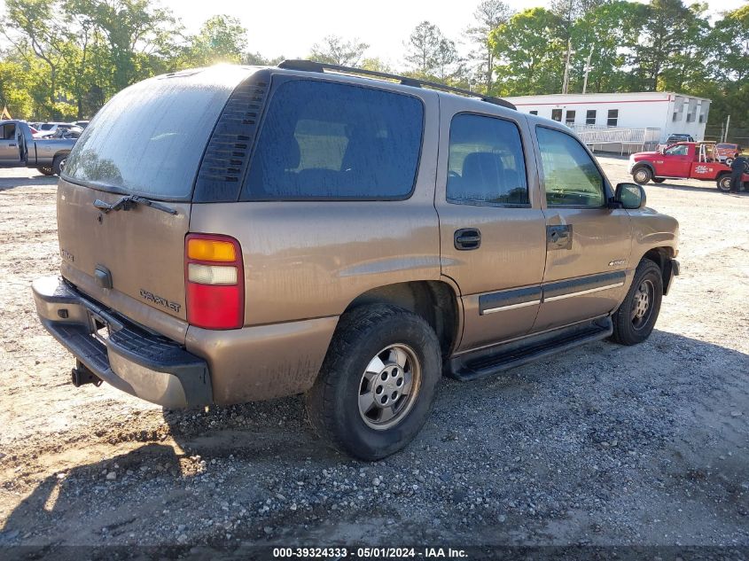 2003 Chevrolet Tahoe Ls VIN: 1GNEC13Z83R118219 Lot: 39324333