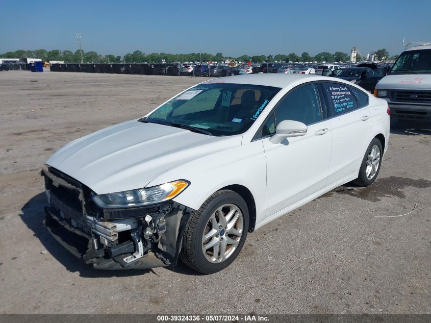 2014 Ford Fusion Se VIN: 3FA6P0HDXER319562 Lot: 39324336