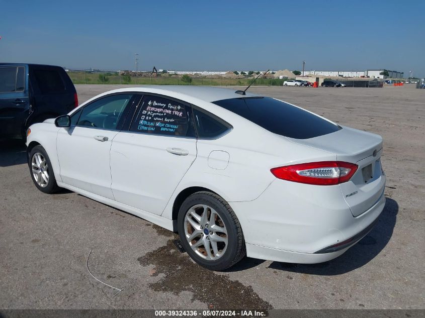 2014 FORD FUSION VIN: 3FA6P0HDXER319562