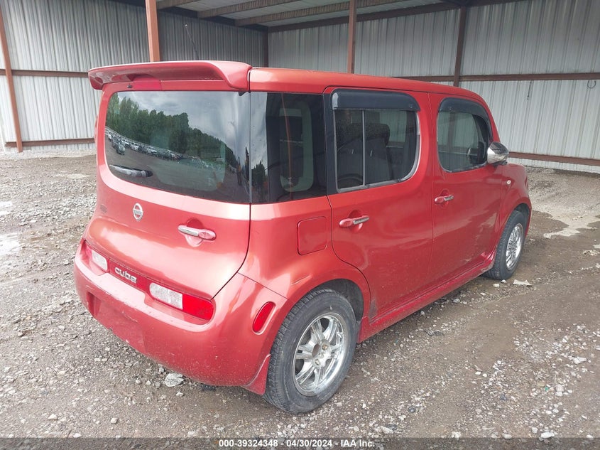 2010 Nissan Cube 1.8S VIN: JN8AZ2KR8AT165431 Lot: 39324348