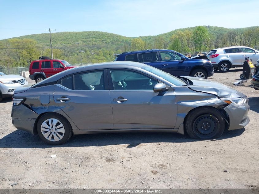 2021 Nissan Sentra S Xtronic Cvt VIN: 3N1AB8BV1MY280323 Lot: 39324466