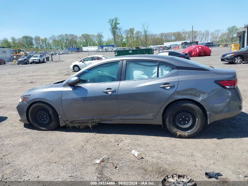 2021 Nissan Sentra S Xtronic Cvt VIN: 3N1AB8BV1MY280323 Lot: 39324466