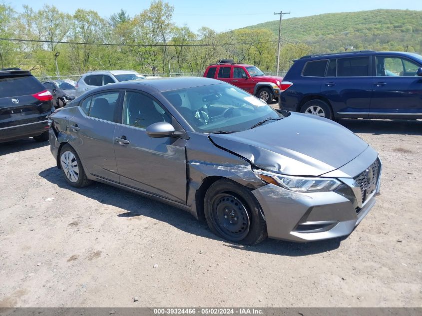 2021 Nissan Sentra S Xtronic Cvt VIN: 3N1AB8BV1MY280323 Lot: 39324466