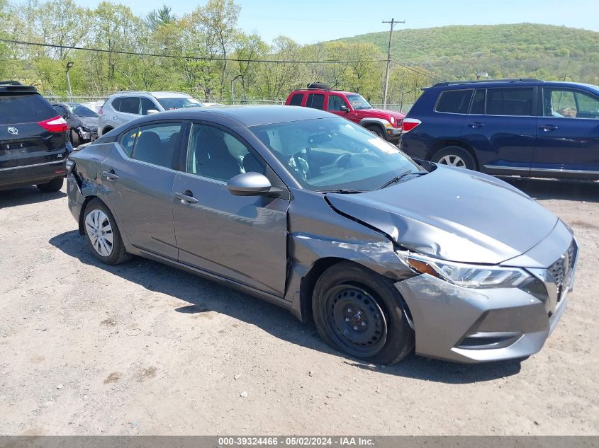 2021 Nissan Sentra S Xtronic Cvt VIN: 3N1AB8BV1MY280323 Lot: 39324466