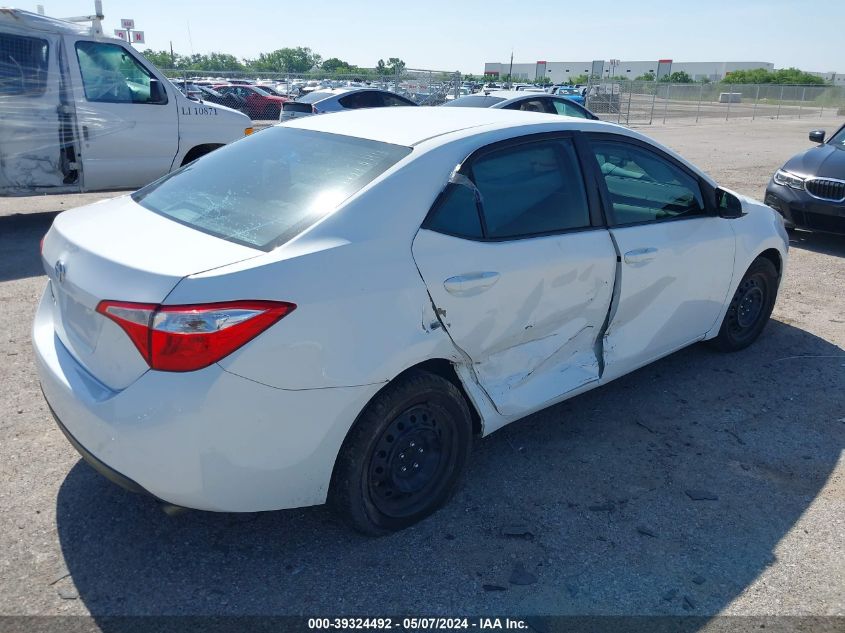 2016 TOYOTA COROLLA LE - 5YFBURHE9GP468178