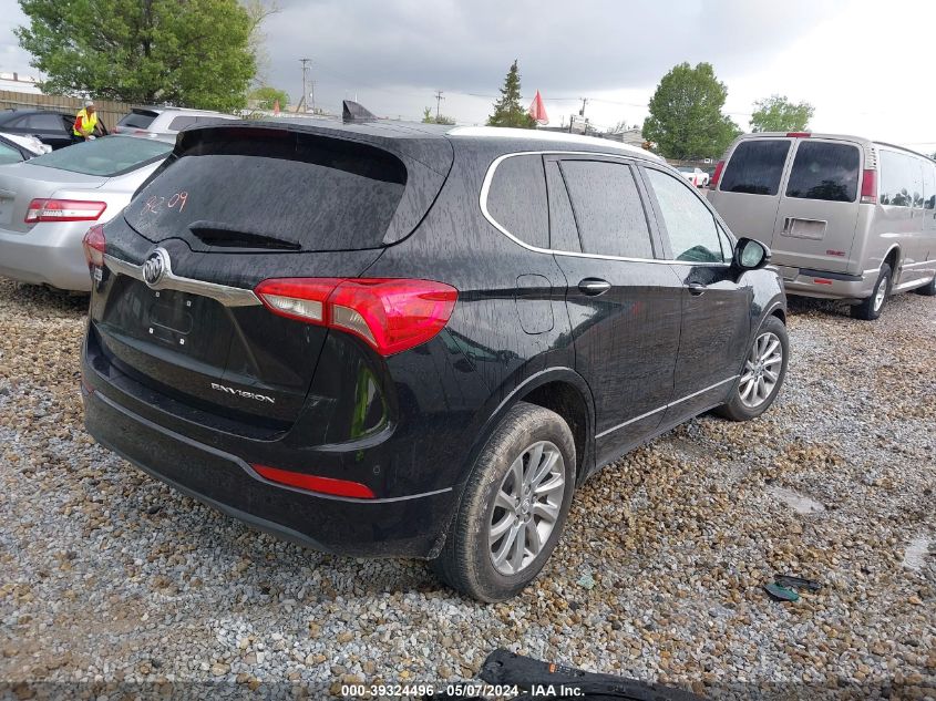 2019 Buick Envision Fwd Essence VIN: LRBFXCSA9KD006936 Lot: 39324496