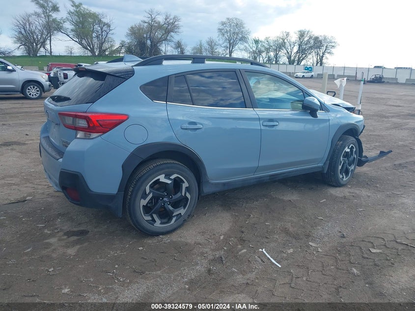 VIN JF2GTHNC3NH224204 2022 SUBARU CROSSTREK LIMITED