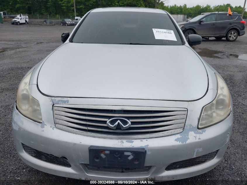 2007 Infiniti G35X VIN: JNKBV61F67M805759 Lot: 39324588