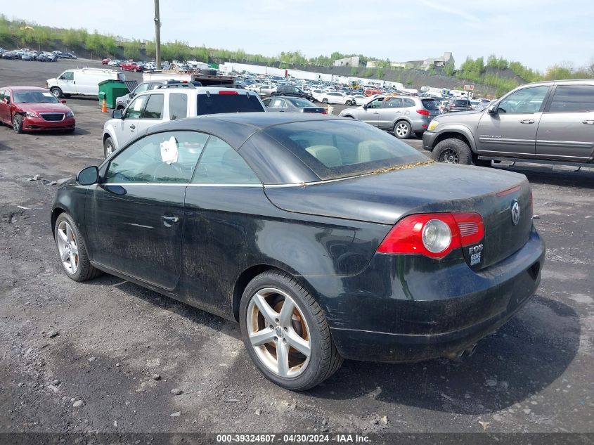 WVWDA71F87V001890 | 2007 VOLKSWAGEN EOS