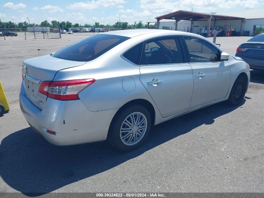 3N1AB7AP1EY235669 2014 Nissan Sentra S