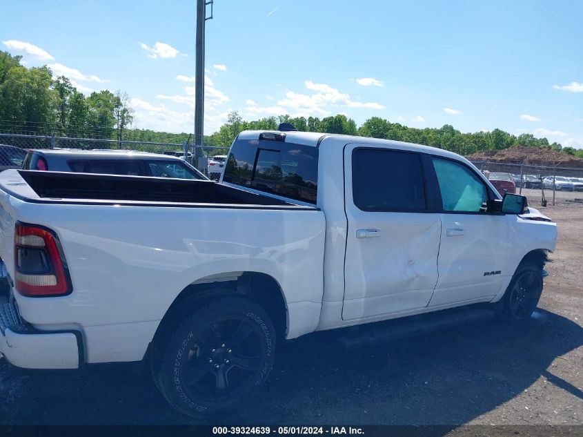 2021 Ram 1500 Big Horn 4X4 5'7 Box VIN: 1C6SRFFT1MN571614 Lot: 39324639