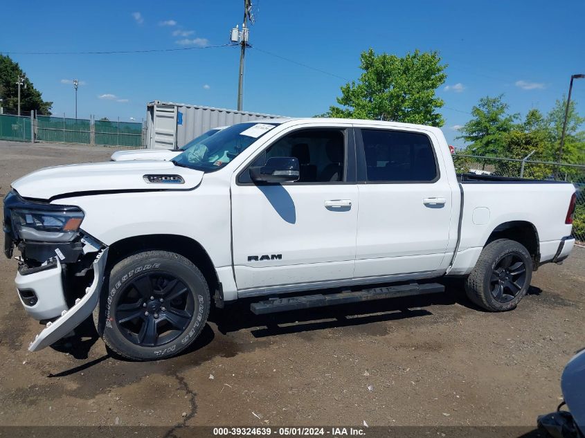 2021 Ram 1500 Big Horn 4X4 5'7 Box VIN: 1C6SRFFT1MN571614 Lot: 39324639