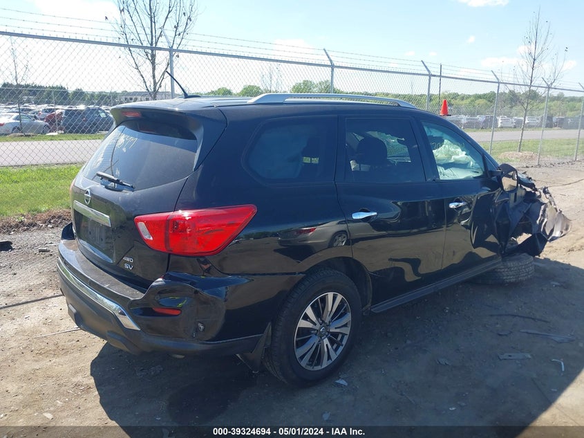 VIN 5N1DR2MM4HC622171 2017 NISSAN PATHFINDER SV