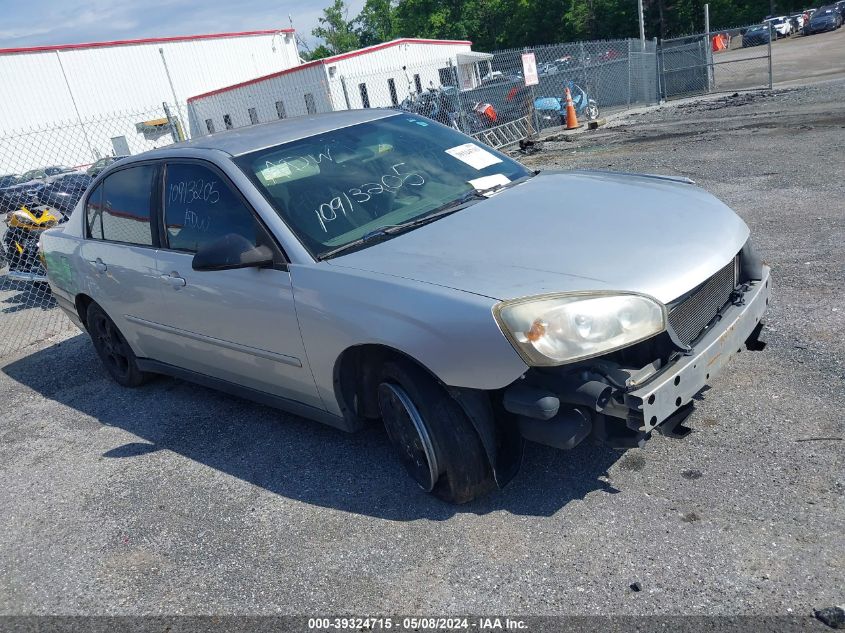 2005 Chevrolet Malibu Ls VIN: 1G1ZT52825F130308 Lot: 39324715