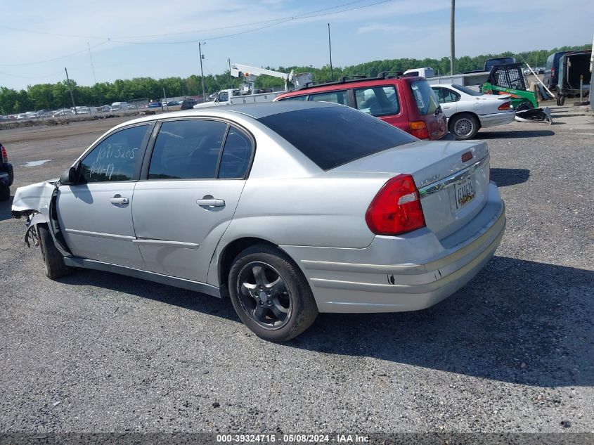 2005 Chevrolet Malibu Ls VIN: 1G1ZT52825F130308 Lot: 39324715