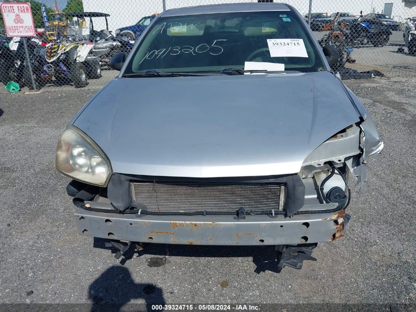 2005 Chevrolet Malibu Ls VIN: 1G1ZT52825F130308 Lot: 39324715