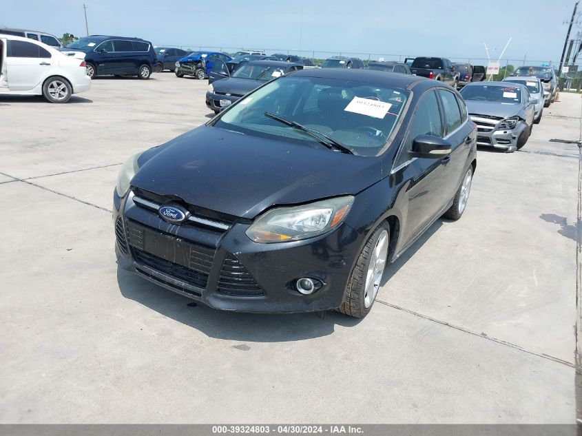 2013 Ford Focus Titanium VIN: 1FADP3N22DL107814 Lot: 39324803