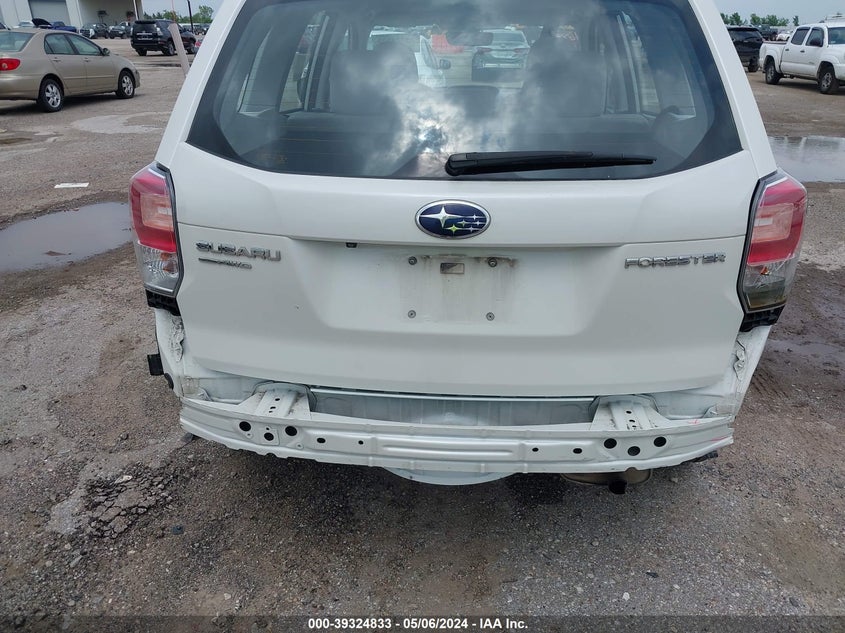 VIN JF2SJABC7JH489004 2018 SUBARU FORESTER 2.5I