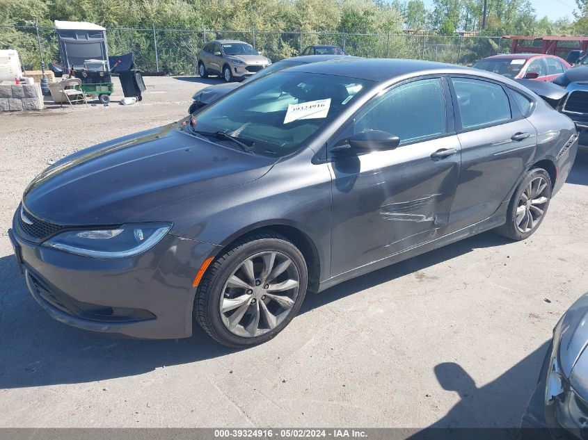 2015 Chrysler 200 S VIN: 1C3CCCBB3FN745863 Lot: 39324916