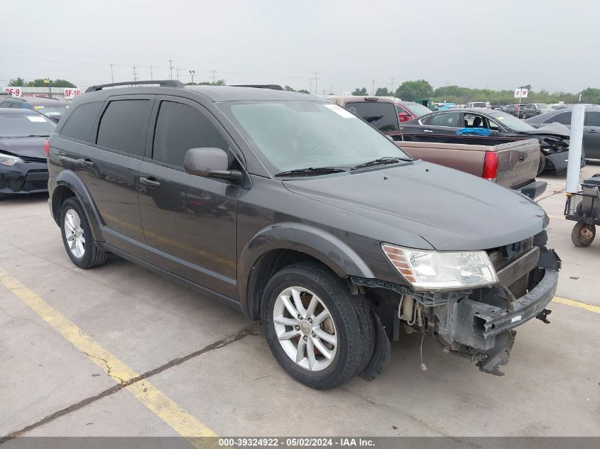 2016 Dodge Journey Sxt VIN: 3C4PDCBB6GT186434 Lot: 39324922