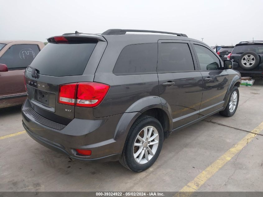 2016 Dodge Journey Sxt VIN: 3C4PDCBB6GT186434 Lot: 39324922