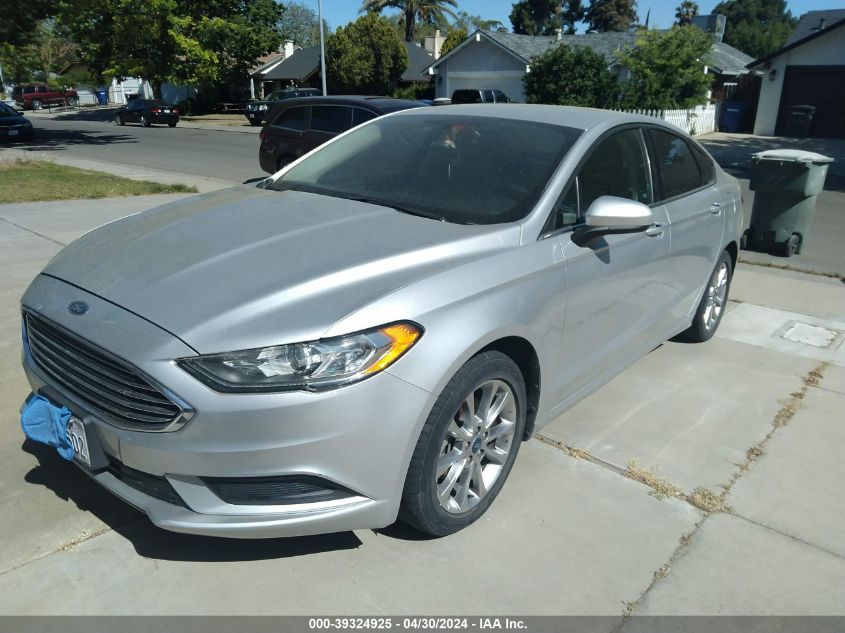 2017 Ford Fusion Se VIN: 3FA6P0H79HR399581 Lot: 39324925