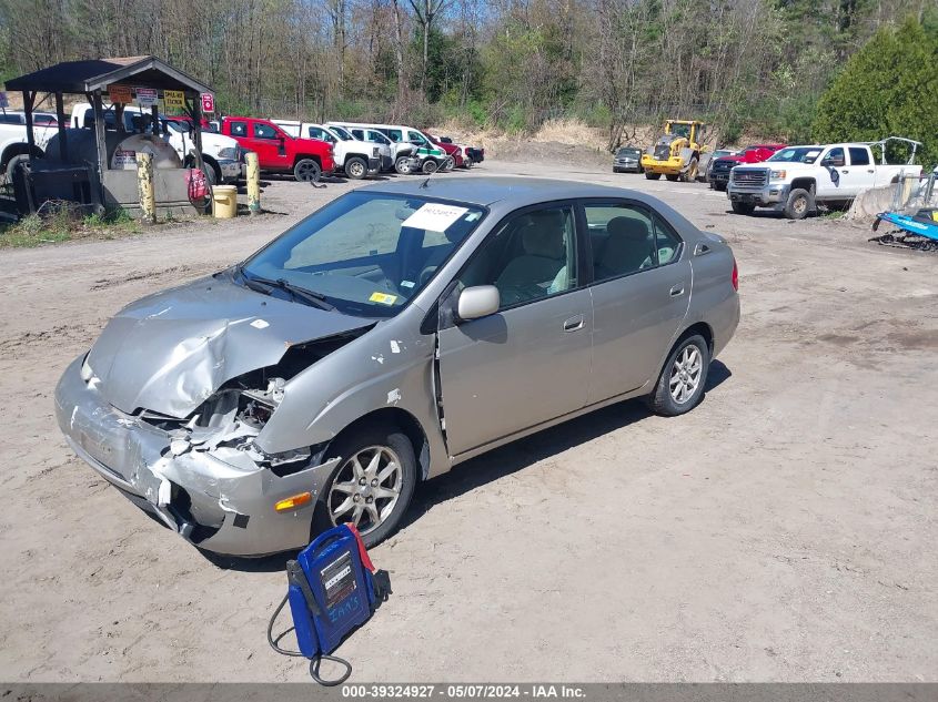 2002 Toyota Prius VIN: JT2BK12U420060836 Lot: 39324927