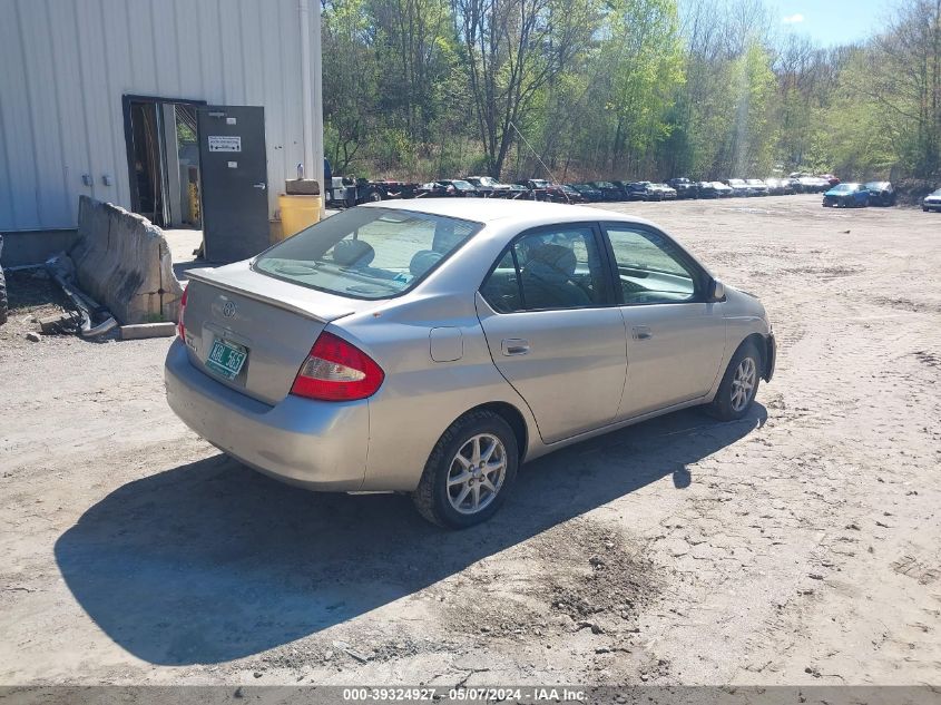 2002 Toyota Prius VIN: JT2BK12U420060836 Lot: 39324927