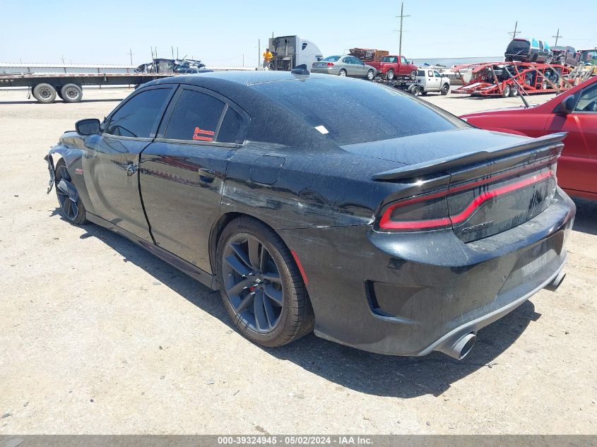 2019 Dodge Charger Scat Pack Rwd VIN: 2C3CDXGJ6KH614000 Lot: 39324945