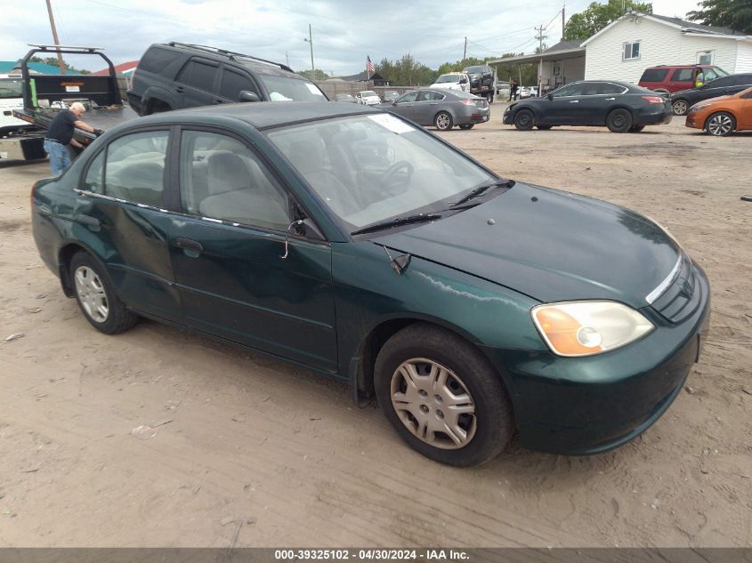 2HGES16591H584986 | 2001 HONDA CIVIC