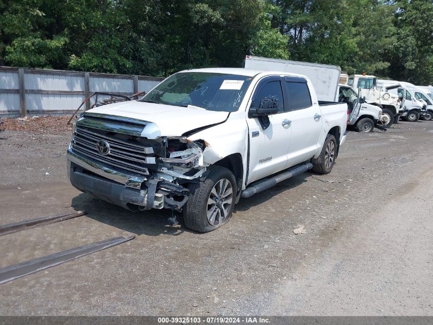 2018 Toyota Tundra Limited 5.7L V8 VIN: 5TFHY5F18JX712080 Lot: 39325103