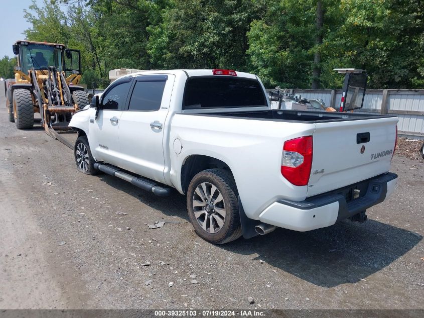 2018 Toyota Tundra Limited 5.7L V8 VIN: 5TFHY5F18JX712080 Lot: 39325103