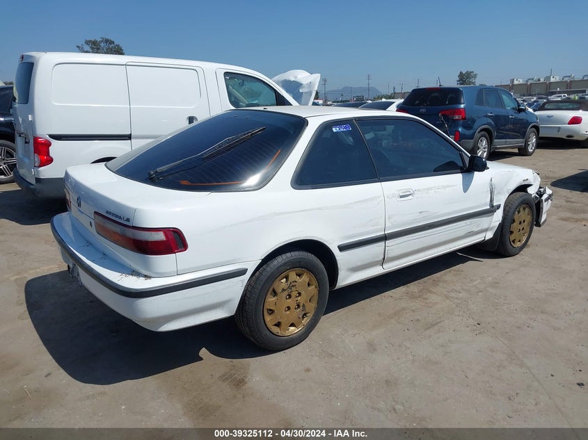 1991 Acura Integra Ls VIN: JH4DA9454MS050370 Lot: 39325112