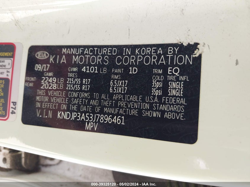 2018 KIA SOUL + - KNDJP3A53J7896461