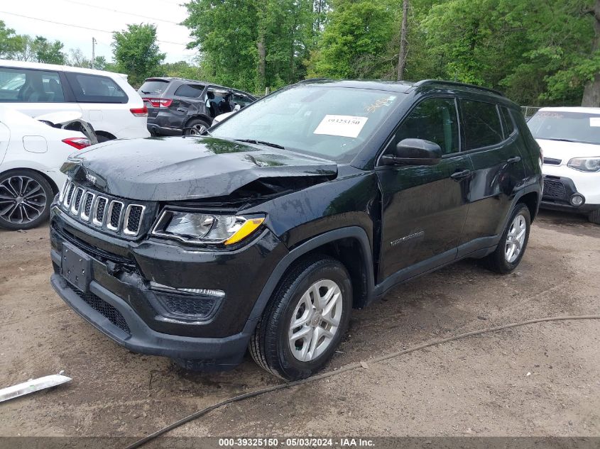 3C4NJCAB9HT682010 2017 JEEP COMPASS - Image 2