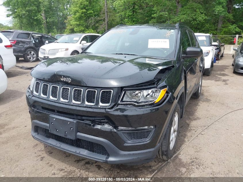 2017 Jeep New Compass Sport Fwd VIN: 3C4NJCAB9HT682010 Lot: 39325150