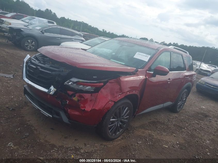 2023 Nissan Pathfinder Sl 4Wd VIN: 5N1DR3CD1PC202471 Lot: 39325184