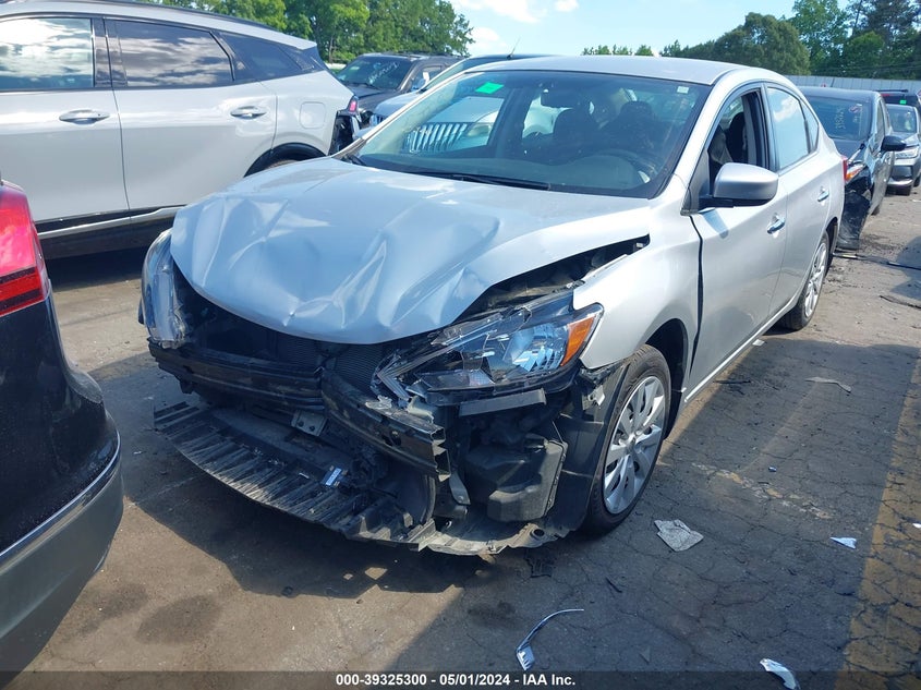 VIN 3N1AB7AP4KY426613 2019 NISSAN SENTRA S