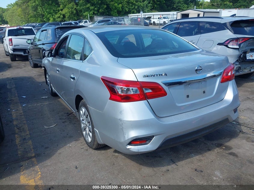 VIN 3N1AB7AP4KY426613 2019 NISSAN SENTRA S