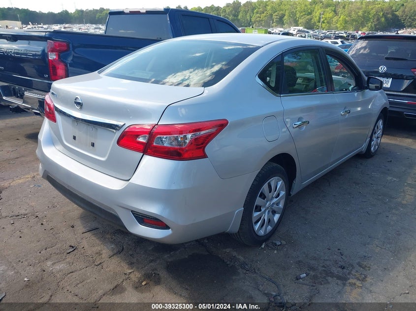 VIN 3N1AB7AP4KY426613 2019 NISSAN SENTRA S