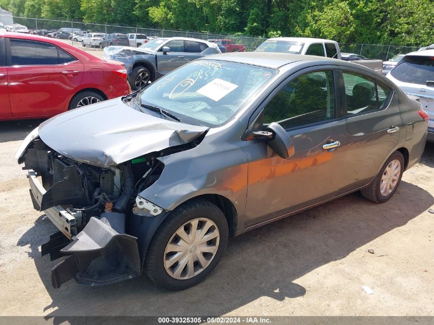 2016 Nissan Versa 1.6 S/1.6 S+/1.6 Sl/1.6 Sv VIN: 3N1CN7AP3GL818034 Lot: 39325305