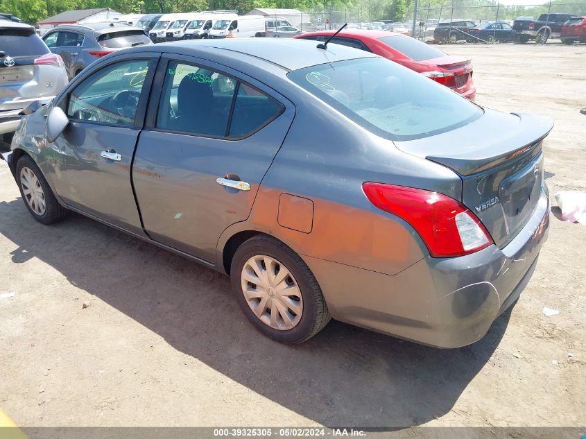 2016 Nissan Versa 1.6 S/1.6 S+/1.6 Sl/1.6 Sv VIN: 3N1CN7AP3GL818034 Lot: 39325305