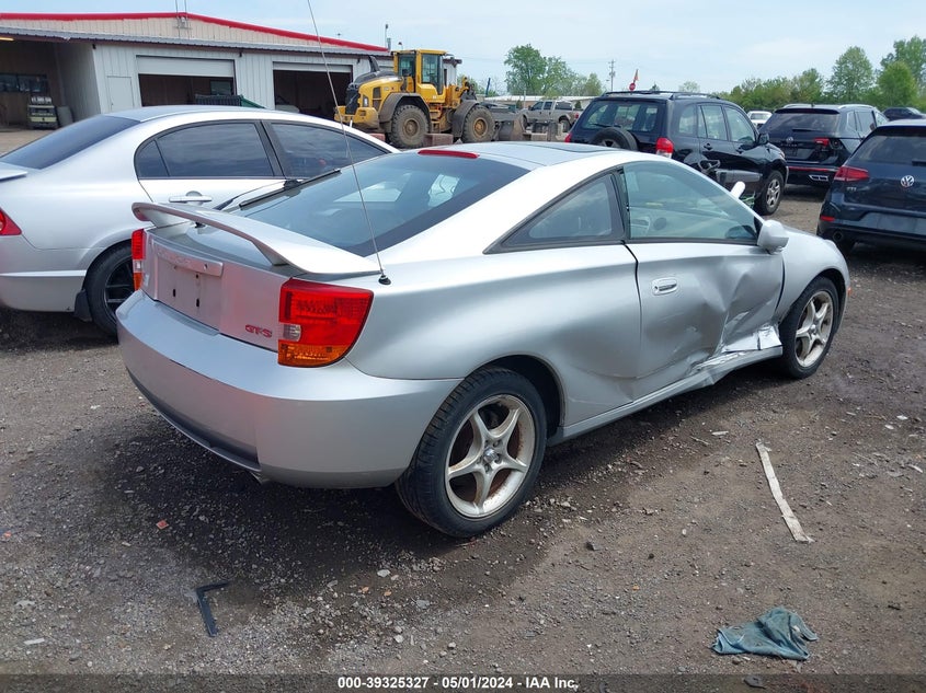 2000 Toyota Celica Gts VIN: JTDDY32T1Y0015329 Lot: 39325327