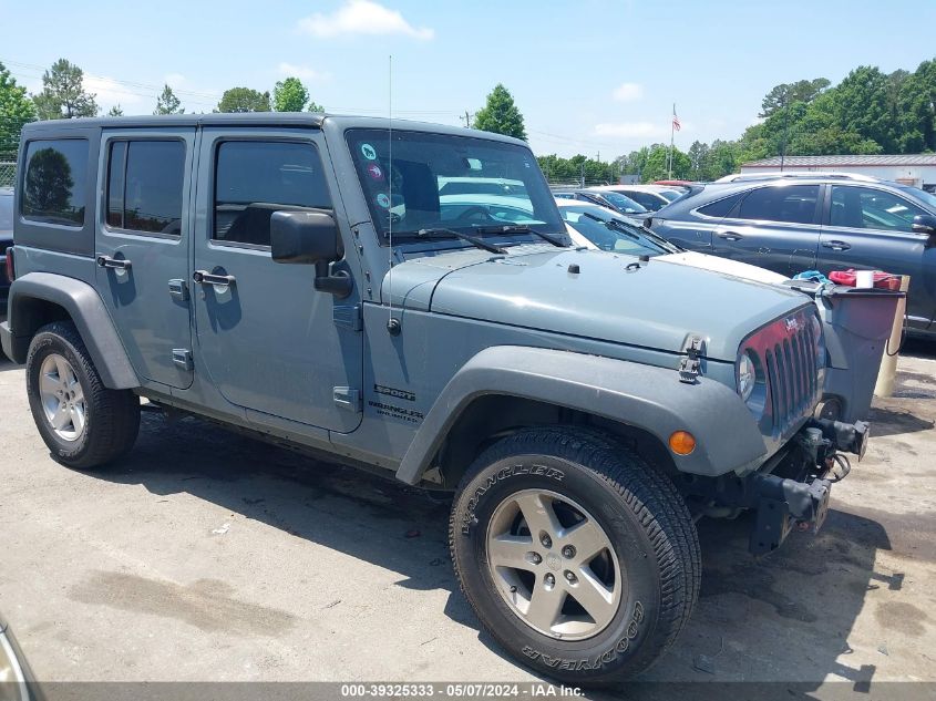 2015 Jeep Wrangler Unlimited Sport VIN: 1C4BJWDG9FL609546 Lot: 39325333