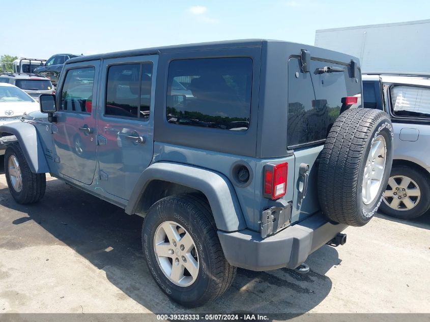 2015 Jeep Wrangler Unlimited Sport VIN: 1C4BJWDG9FL609546 Lot: 39325333