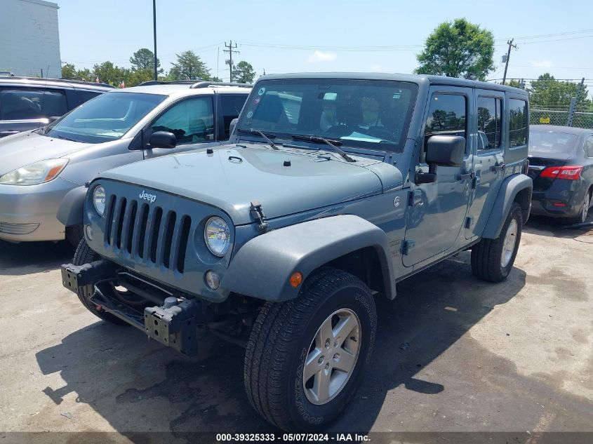 2015 Jeep Wrangler Unlimited Sport VIN: 1C4BJWDG9FL609546 Lot: 39325333