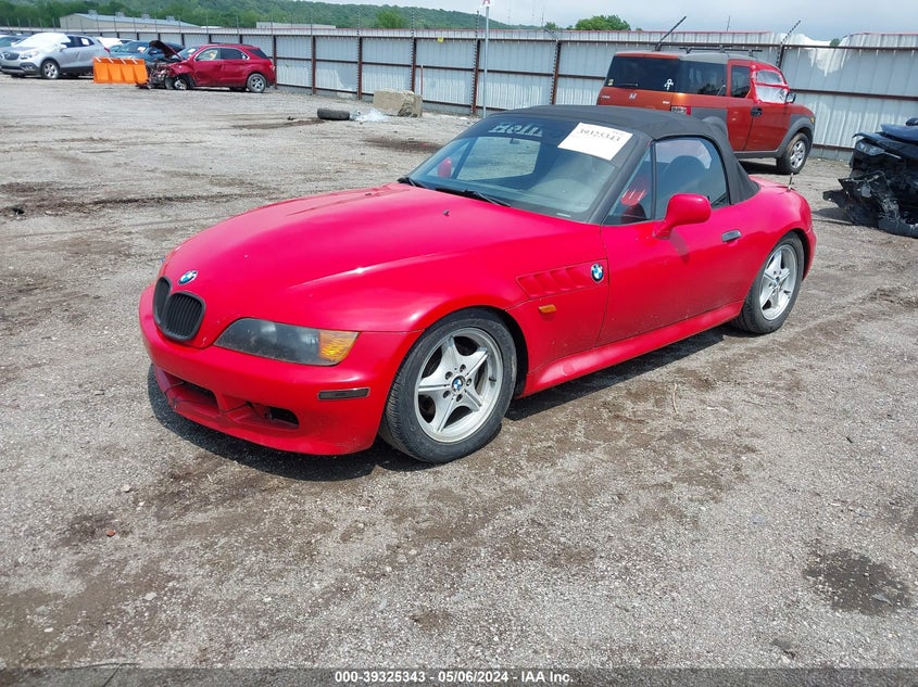 1996 BMW Z3 1.9 VIN: 4USCH7328TLB76001 Lot: 39325343
